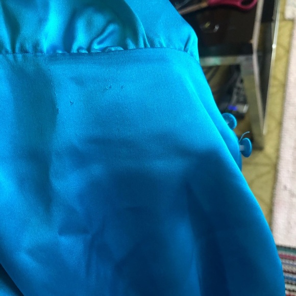 Zara button down satin dress - Picture 12 of 17